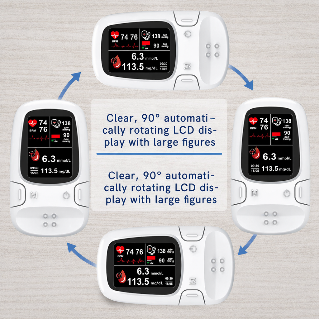 6 Display Modes LCD